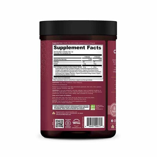 Multi Collagen Protein Powder Plus, ANN